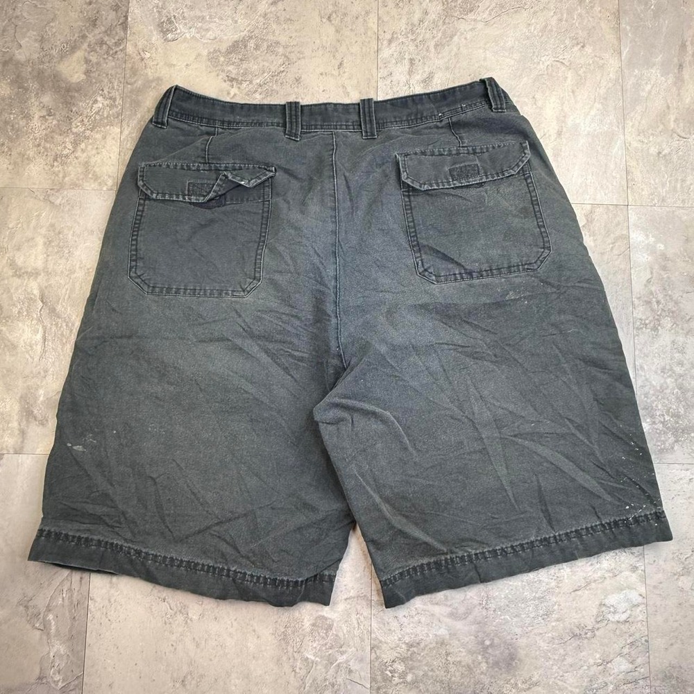 Baggy Y2K faded black jorts size 36 - Picture 5 of 8